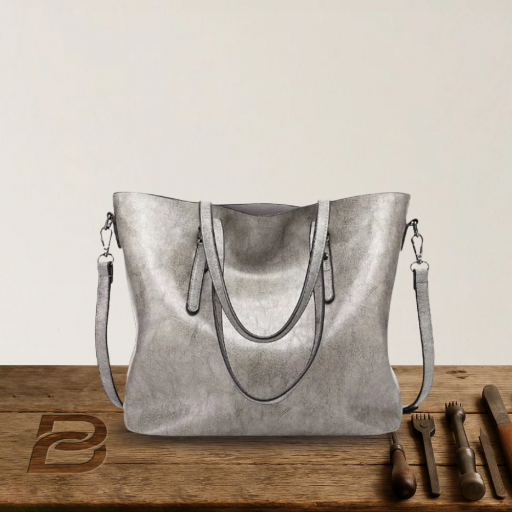 Nicole - Vintage Elegance Leather Crossbody Bag - Limited Heritage Edition