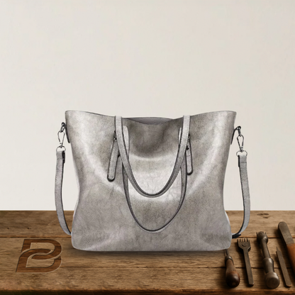 Nicole - Vintage Elegance Leather Crossbody Bag - Limited Heritage Edition