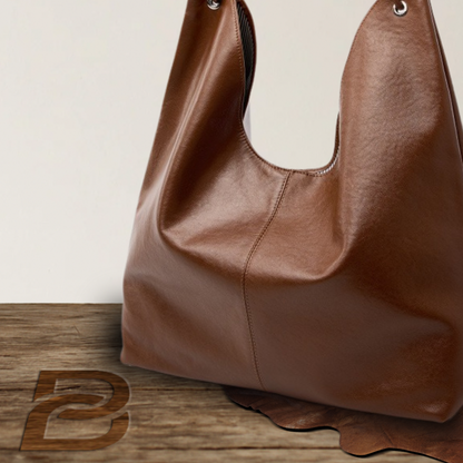 Camille - Minimalist Leather Shoulder Bag - Heritage Limited Edition